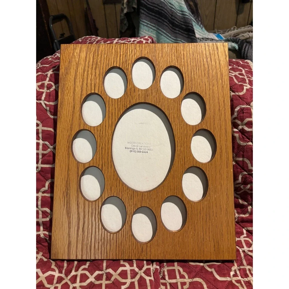 Wood Creations Oak School Years Picture Frame 11x14 13 Opening Collage